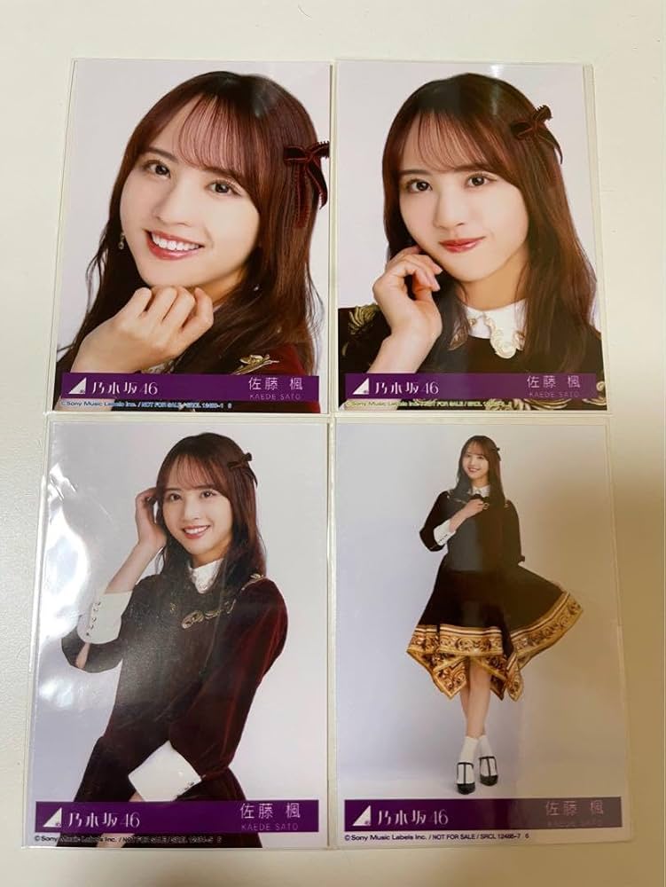 乃木坂46 生写真 佐藤楓 my work 乃木坂46 佐藤楓 @kaede_sato.official 7/31発売の